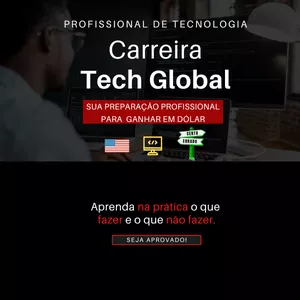 Imagem de capa para o Curso online Carreira Tech Global