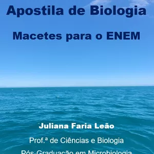 Imagem de capa para o Ebook Apostila de Biologia. Macetes para o ENEM
