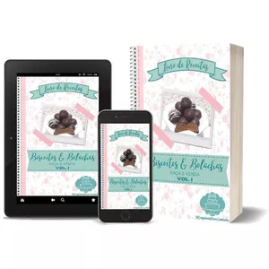 Imagem de capa para o Ebook Ebook Biscoitos &amp; Bolachas Faça e Venda Volume 1