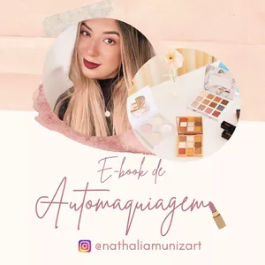 Imagem de capa para o Ebook E-book Automaquiagem- Nathália Muniz