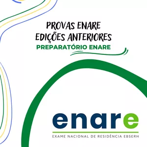 Imagem de capa para o Ebook Provas anteriores ENARE - Sem gabarito comentado 