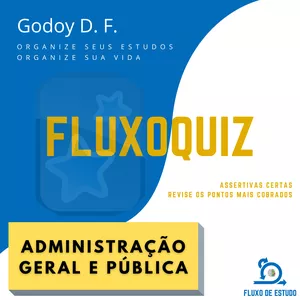 Imagem principal do produto FluxoQuiz + 1K Questões de Administração Geral e Pública (2022)