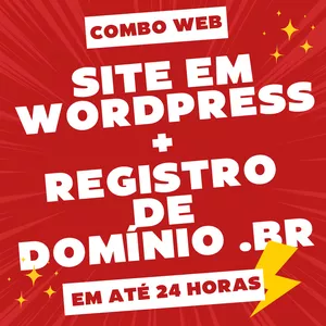 Imagem de capa para o Curso online Seu site em WordPress + Domínio .BR + Hospedagem em menos de 24 horas