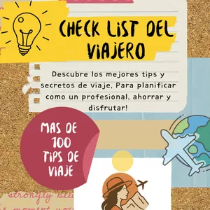 Imagen de portada para Ebook Check List Del Viajero| Lo que no puede faltar antes de empezar tu viaje!