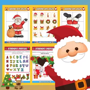 Imagem do curso KIT NATAL 2024- Atividades e Lembrancinhas