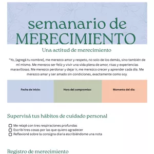 Imagen de portada para Ebook Semanario de merecimiento 