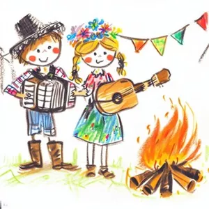 Imagem de capa para o Ebook PROJETO FESTA JUNINA PARA EDUCAÇÃO INFANTIL DE 1 A 5 ANOS