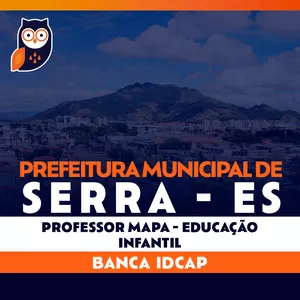 Imagem de capa para o Curso online Curso: Prefeitura Municipal da Serra - ES - Professor MaPA - Educação Infantil - 2024 - IDCAP