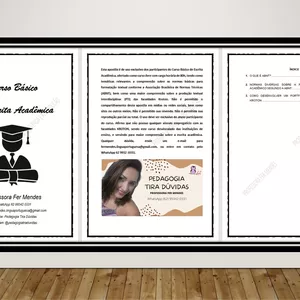 Imagem de capa para o Curso online Curso Básico de Escrita Acadêmica