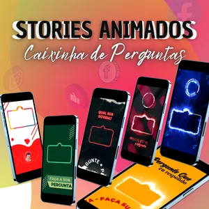 Imagem de capa para o Curso online Stories Animados - Caixinha de Perguntas