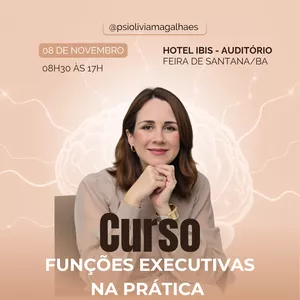 Imagem de capa para o Evento presencial Curso de Funções Executivas na Prática