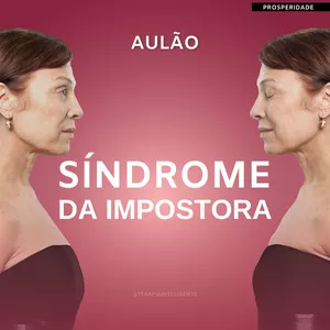 Imagem de capa para o Curso online Aulão: Síndrome da impostora
