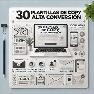 Cover image for Ebook 30 High-Converting Copy Templates