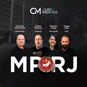 Imagem de capa para o Curso online MP RJ - 2025 | Curso Medeiros