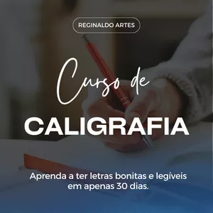 Imagem de capa para o Curso online Curso de Caligrafia - Método R.C.C