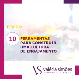 Imagem de capa para o Ebook 10 FERRAMENTAS PARA CONSTRUIR UMA CULTURA DE  ENGAJAMENTO