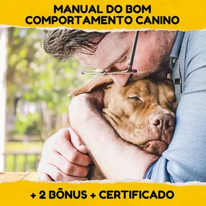 Imagem de capa para o Ebook MANUAL DO BOM COMPORTAMENTO CANINO