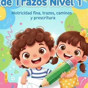Imagen de portada para Ebook Mi Primer Cuaderno de Trazos– Nivel Inicial (2–6 años)