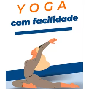 Imagem de capa para o Ebook Yoga com facilidade