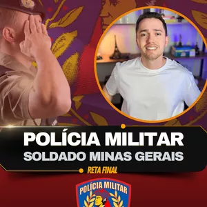 Imagem de capa para o Curso online Reta Final Soldado PMMG