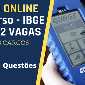Imagem de CURSO ONLINE APROVAÇÃO IBGE criado por Vencendo Concursos na hotmart