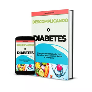 Imagem de capa para o Ebook Descomplicando o Diabetes