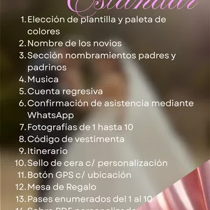 Imagen de portada para Ebook PAQUETE DE INVITACION DE BODA ESTANDAR