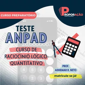 Imagem de capa para o Curso online Teste ANPAD - Curso de Raciocínio Lógico-Quantitativo
