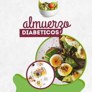 Imagen de portada para Ebook recetario premium: almuerzo para personas con diabetes E-BOOK