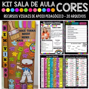 Imagem de capa para o Ebook Kit para sala de aula - Edição Cores