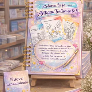 Imagen de portada para Ebook Ebook personajes bíblicos para colorear