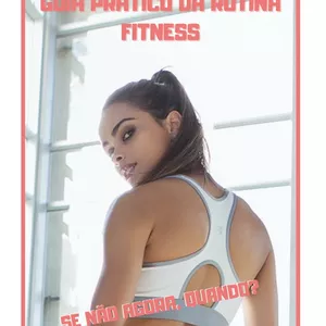 Imagem de capa para o Ebook Guia Prático da Rotina Fitness
