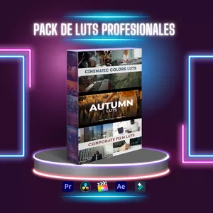 Imagen de portada para Curso online PACK DE LUTS PROFESIONALES