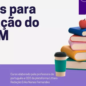 Imagem de capa para o Curso online Dicas para a  redação do ENEM 