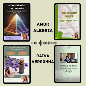 Imagem de capa para o Curso online Compêndio Terapêutico: Quatro e-Books incríveis que te guiarão na Elevação da Sua Frequência