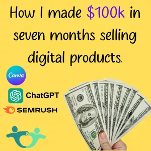 Cover image for Online course How I made 100k Selling digital products on TPT