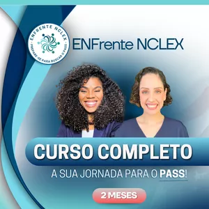 Imagem de capa para o Curso online ENFRENTE NCLEX CURSO COMPLETO - 60 DIAS