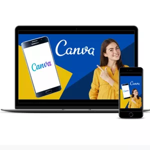 Imagen de portada para Curso online Como diseñar con CANVA