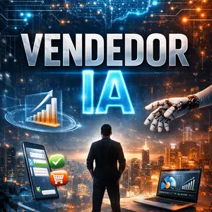 Imagem de capa para o Ebook Vendedor IA 24h — Funcionários Digitais que Vendem no WhatsApp