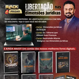 Imagem de capa para o Curso online Libertação nas Dimensões Juridicas da Oração - Aprenda acessar o tribunal do Justo Juíz