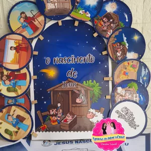 Imagem de capa para o Curso online Luva "O nascimento de Jesus' RECANTO DO SABER INFANTIL