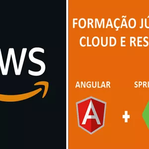 Imagem de capa para o Curso online Formação Júnior AWS Cloud e Spring Boot REST com Angular 13