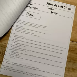 Imagem de capa para o Ebook Plano de aula 2º ano