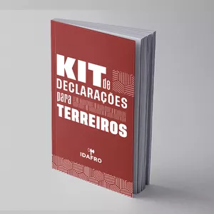 Imagem de capa para o Ebook Kit de modelos de declarações para Terreiros - IDAFRO