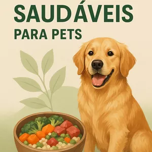 Imagem de capa para o Ebook 30 receitas saudáveis para pets 