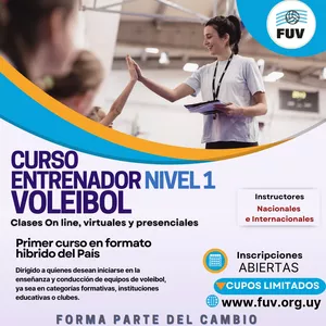 Imagen de portada para Curso online Curso Nacional de Entrenadores Voleibol (Nivel 1)