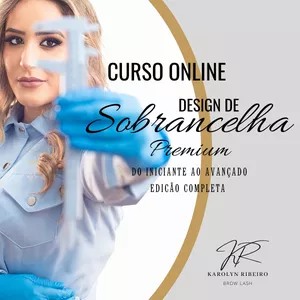 Imagem de Combo completo Design de Sobrancelhas Premium + Ebook Completo criado por Karolyn Ribeiro na hotmart