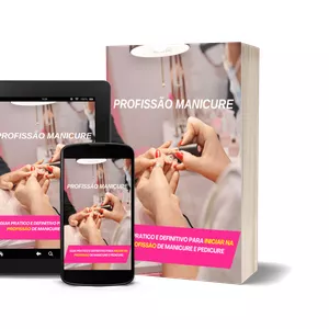 Imagem de capa para o Ebook PROFISSÃO MANICURE DE SUCESSO 2.0