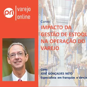 Imagem de capa para o Curso online IMPACTO DA GESTÃO DE ESTOQUE NA OPERAÇÃO DO VAREJO
