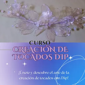Imagen de portada para Curso online Curso creación de tocados Dip